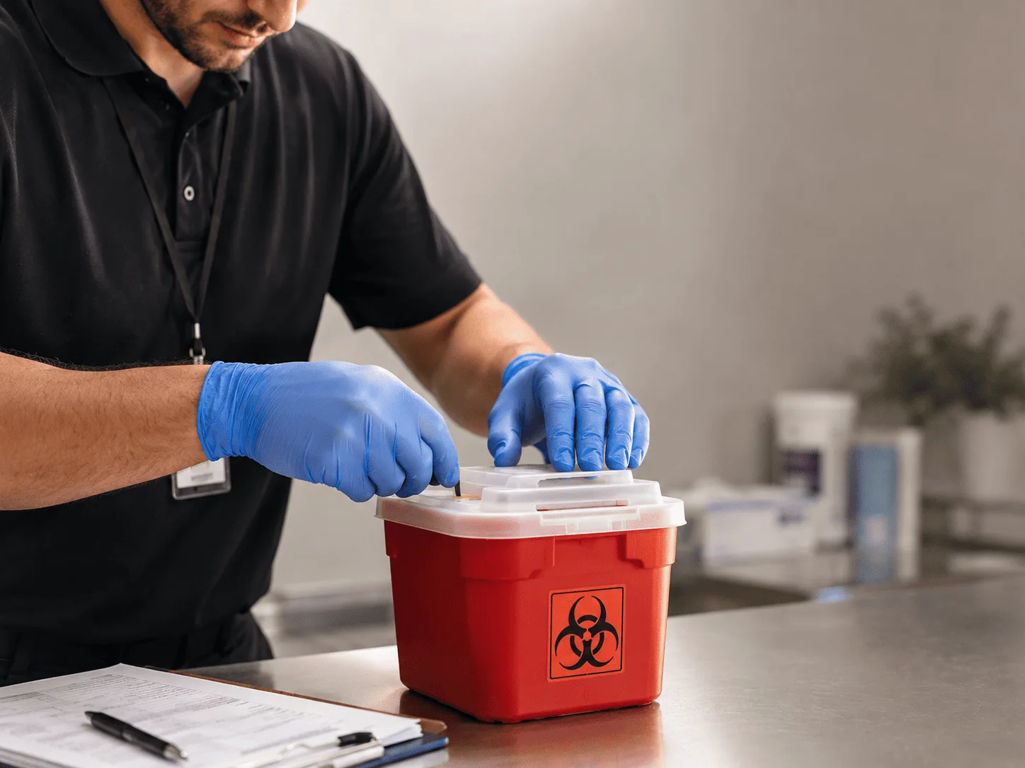 Why choose Sharps Waste Disposal in Danciger, TX